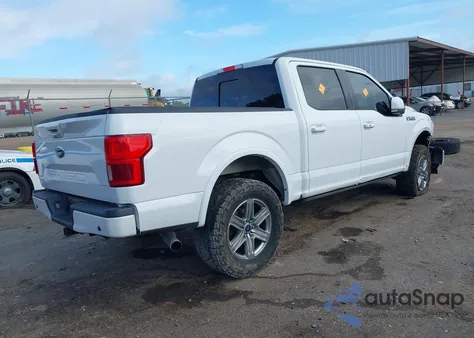 2018 Ford F-150 Lariat z USA, uszkodzony, nr VIN 1FTEW1EGXJFA93284